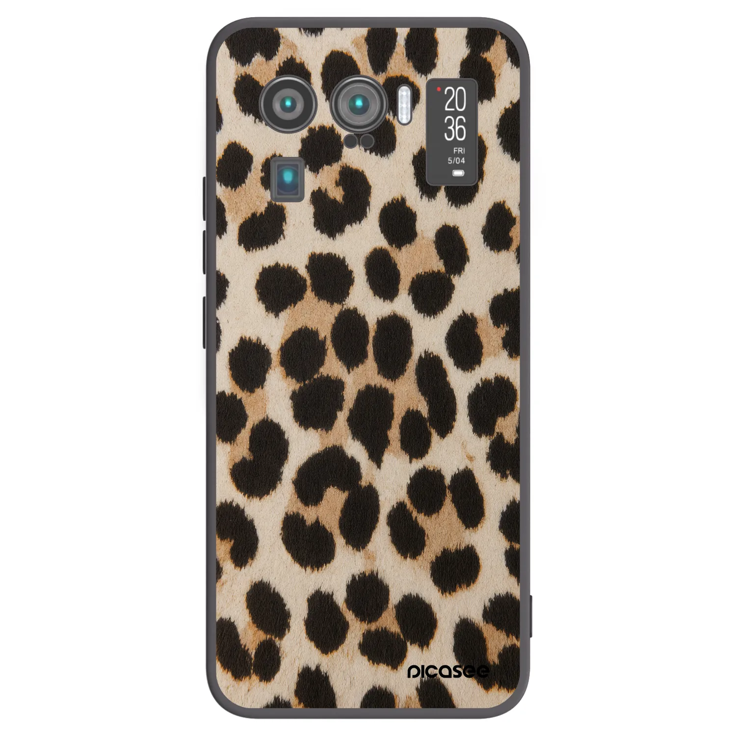 Picasee Xiaomi Mi 11 Ultra Hülle - Schwarzes Silikon - Brown Tiger