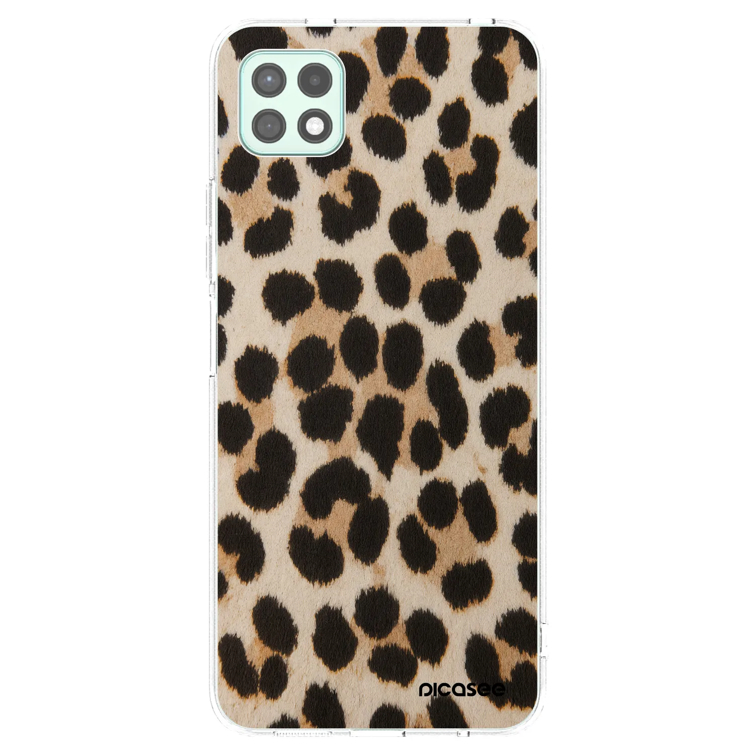 Picasee Samsung Galaxy A22 A226B 5G Hülle - Transparentes Silikon - Brown Tiger