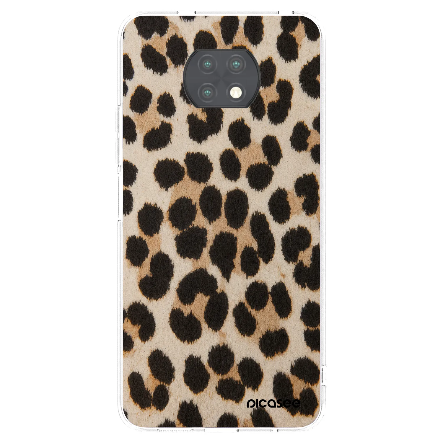 Picasee Xiaomi Redmi Note 9T Hülle - Transparentes Silikon - Brown Tiger