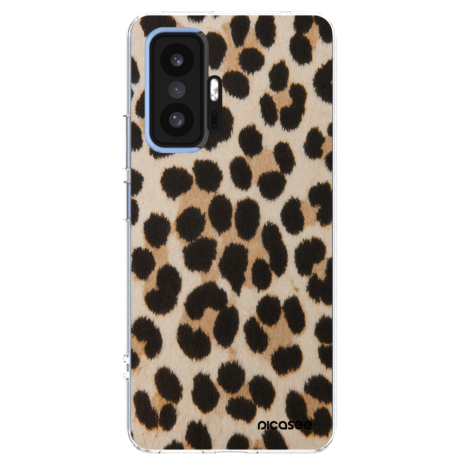 Picasee Xiaomi 11T Hülle - Transparentes Silikon - Brown Tiger