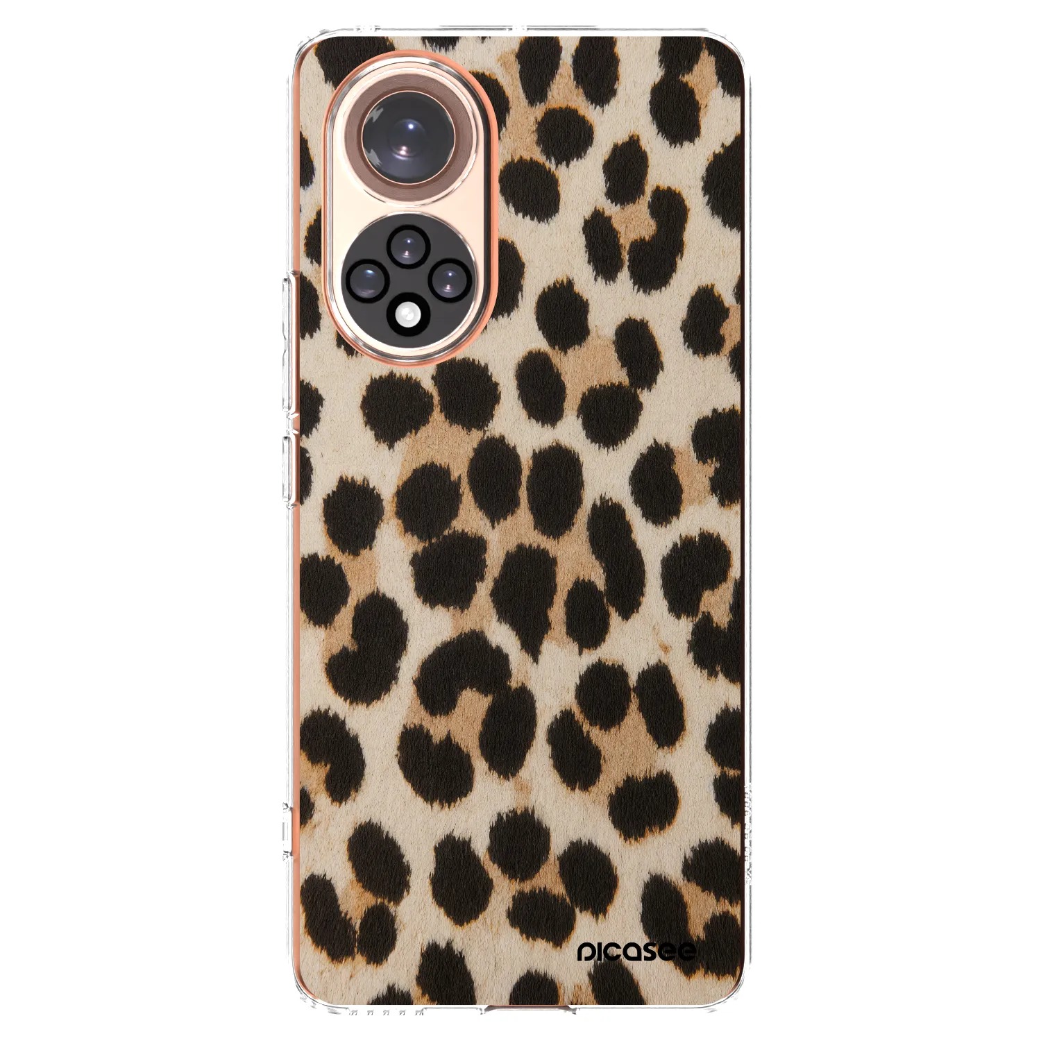 Picasee Huawei Nova 9 Hülle - Transparentes Silikon - Brown Tiger