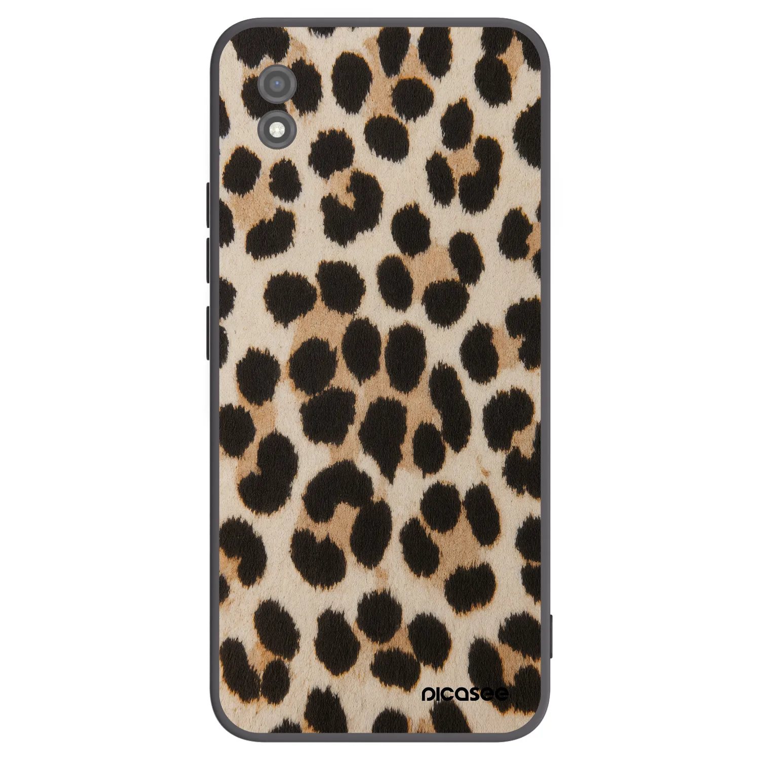 Picasee Realme C11 (2021) Hülle - Schwarzes Silikon - Brown Tiger