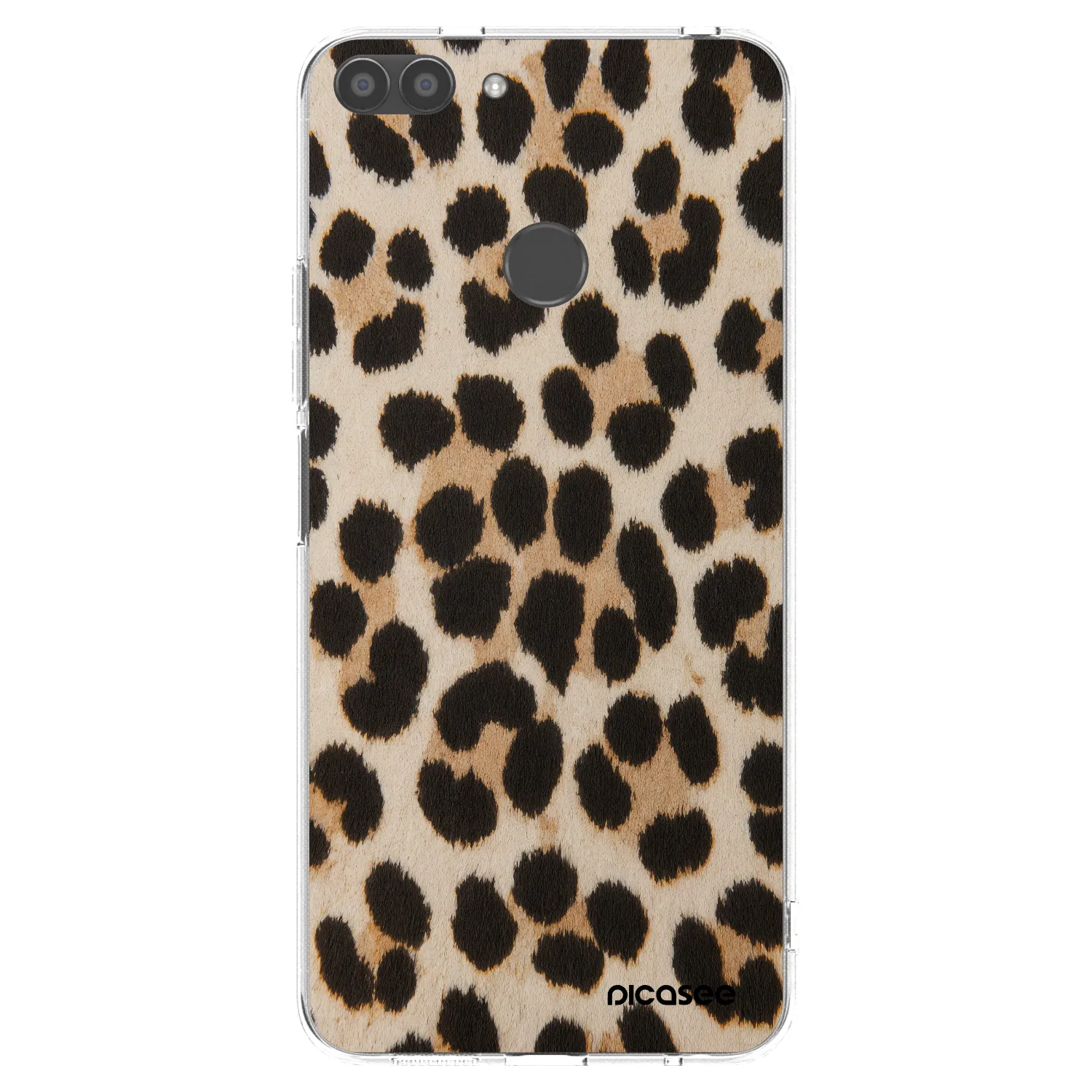Picasee Huawei P Smart Hülle - Transparentes Silikon - Brown Tiger
