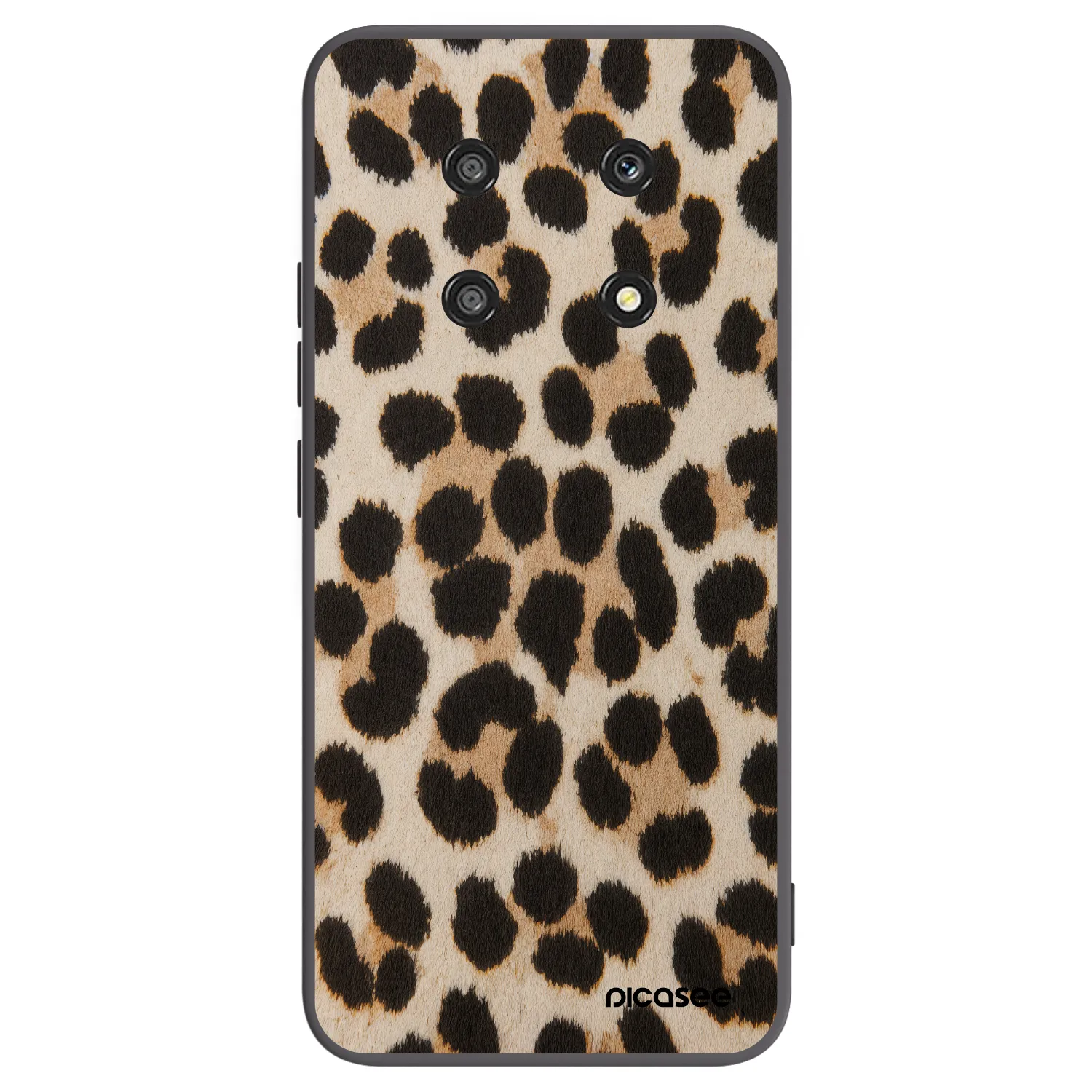 Picasee Honor Magic4 Lite 5G Hülle - Schwarzes Silikon - Brown Tiger