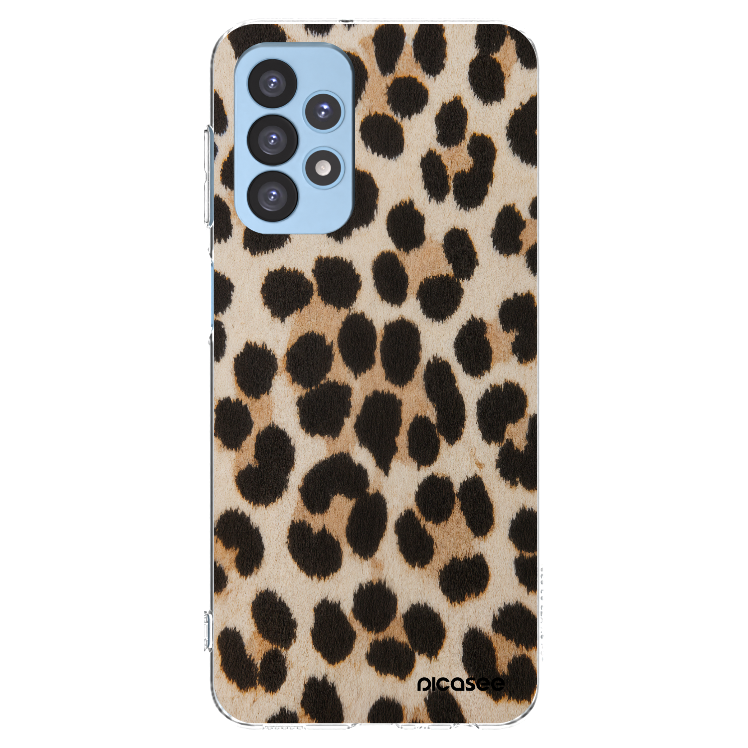 Picasee Samsung Galaxy A23 A235F 4G Hülle - Transparentes Silikon - Brown Tiger
