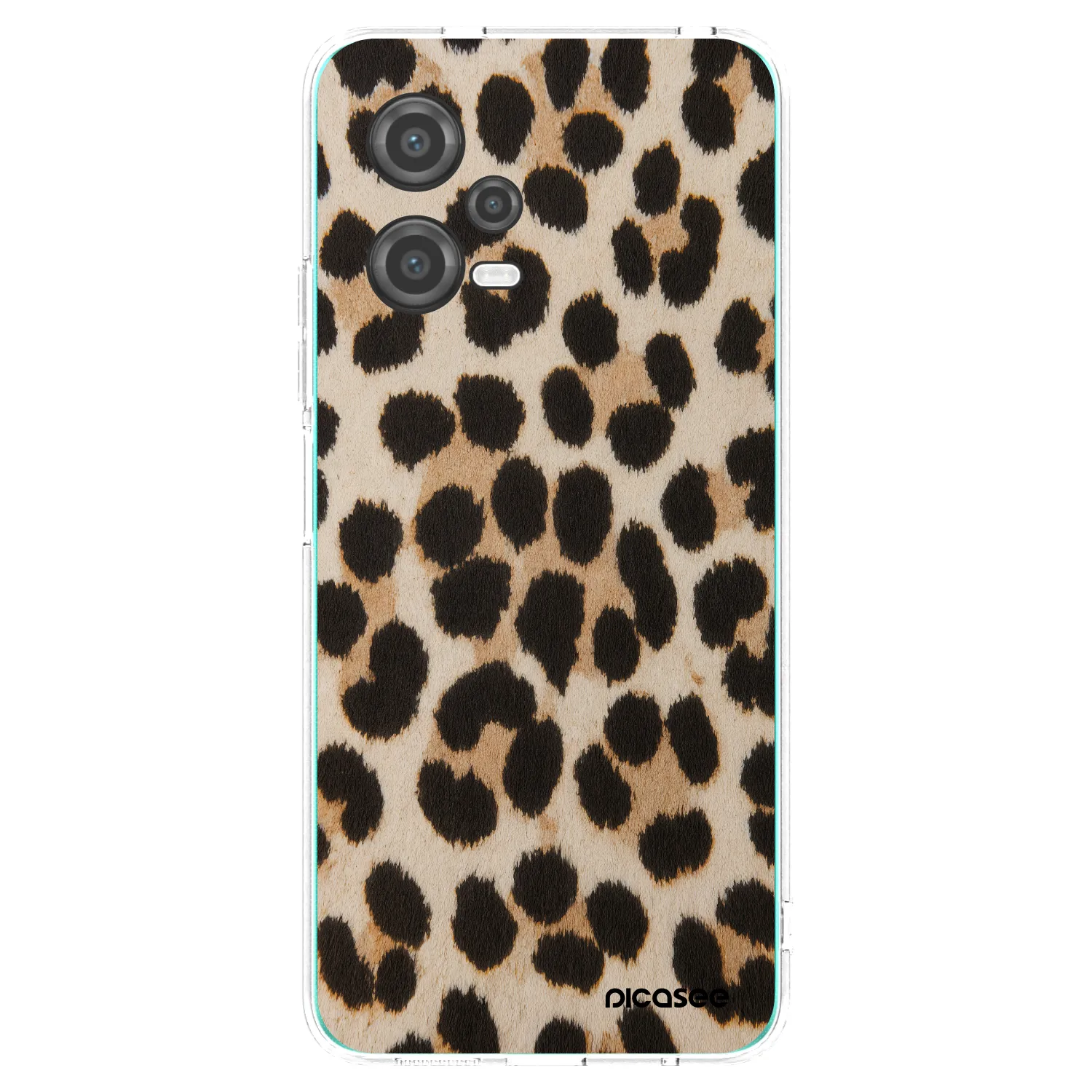 Picasee Xiaomi Poco X5 Hülle - Transparentes Silikon - Brown Tiger