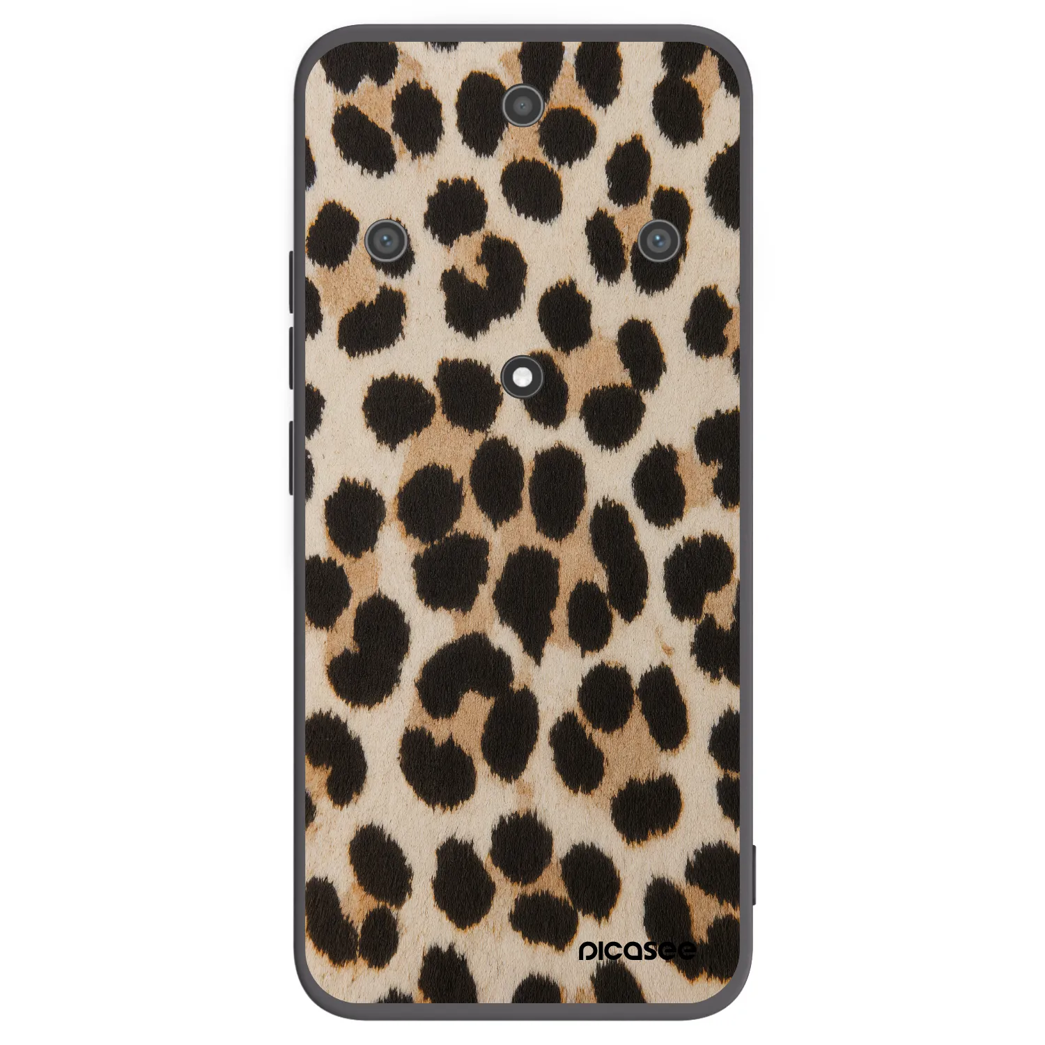 Picasee Honor Magic5 Lite 5G Hülle - Schwarzes Silikon - Brown Tiger