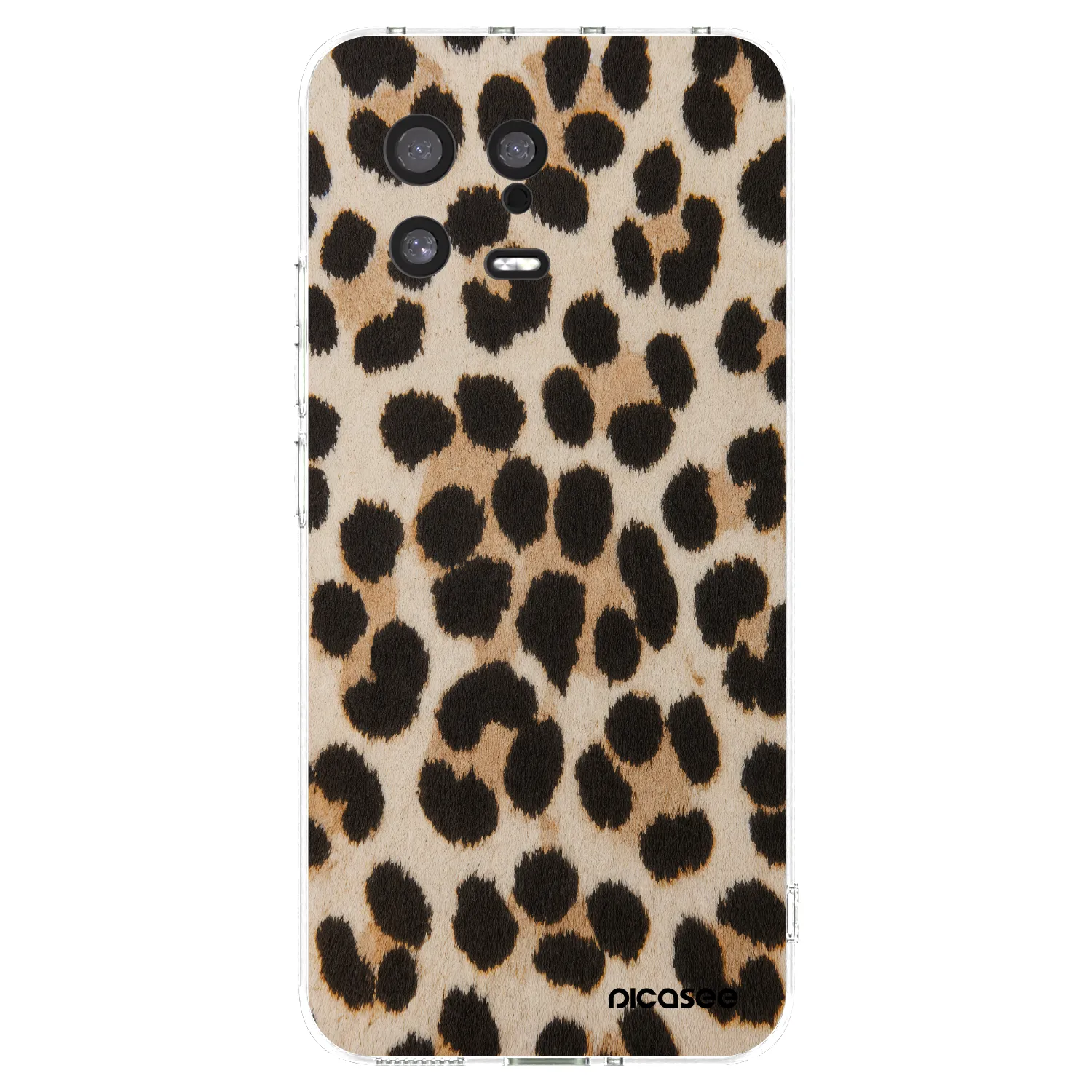 Picasee Xiaomi 13 Hülle - Transparentes Silikon - Brown Tiger