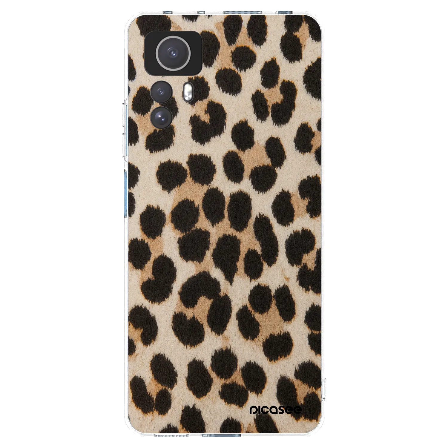 Picasee Xiaomi Redmi Note 12S Hülle - Transparentes Silikon - Brown Tiger