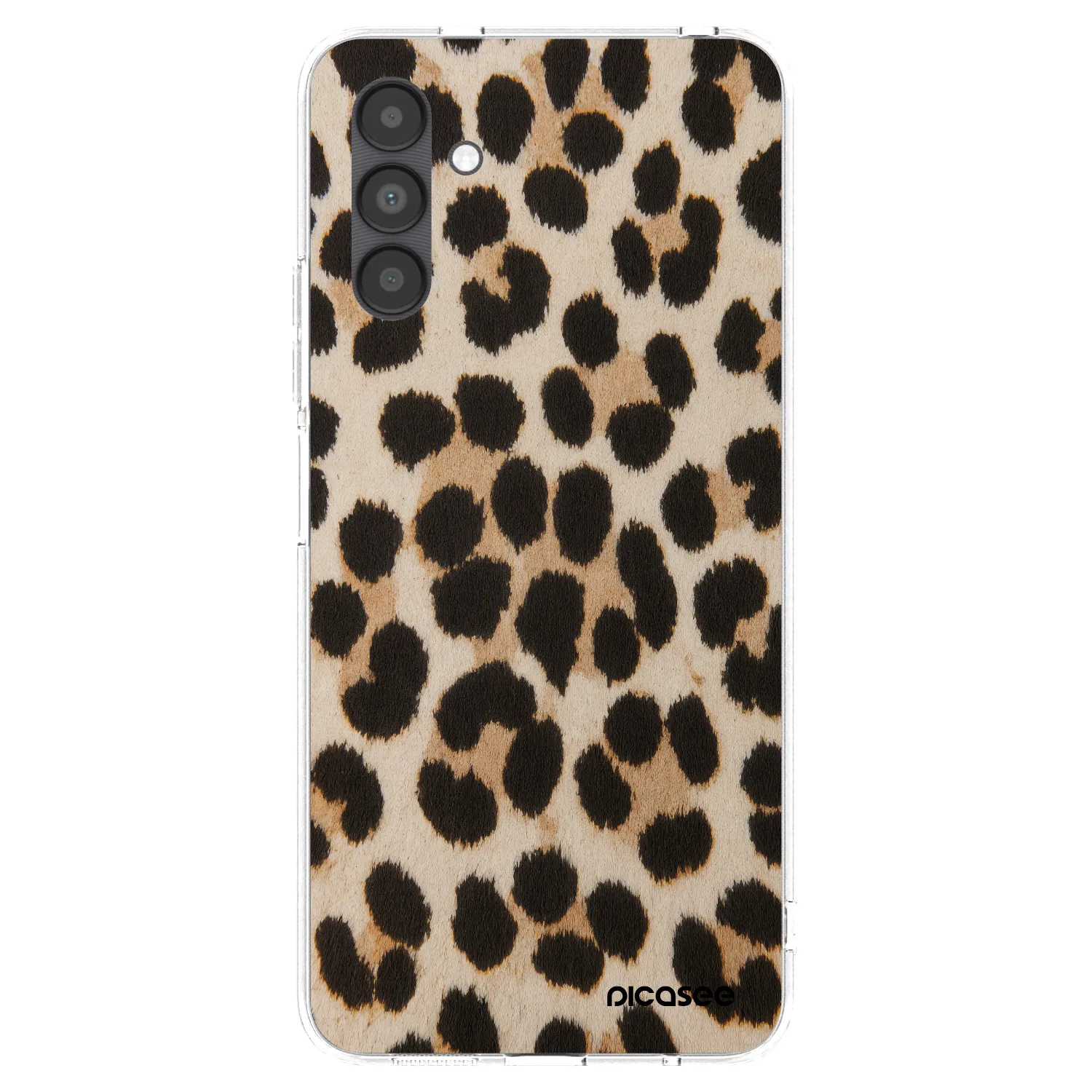 Picasee Samsung Galaxy A04s A047F Hülle - Transparentes Silikon - Brown Tiger