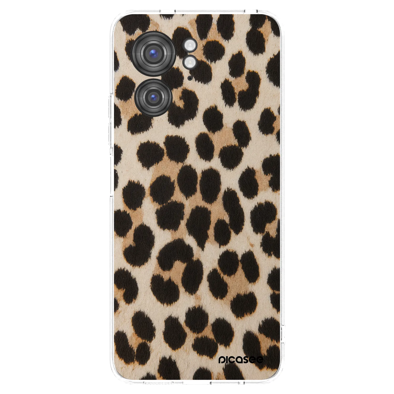 Picasee Motorola Edge 40 Hülle - Transparentes Silikon - Brown Tiger