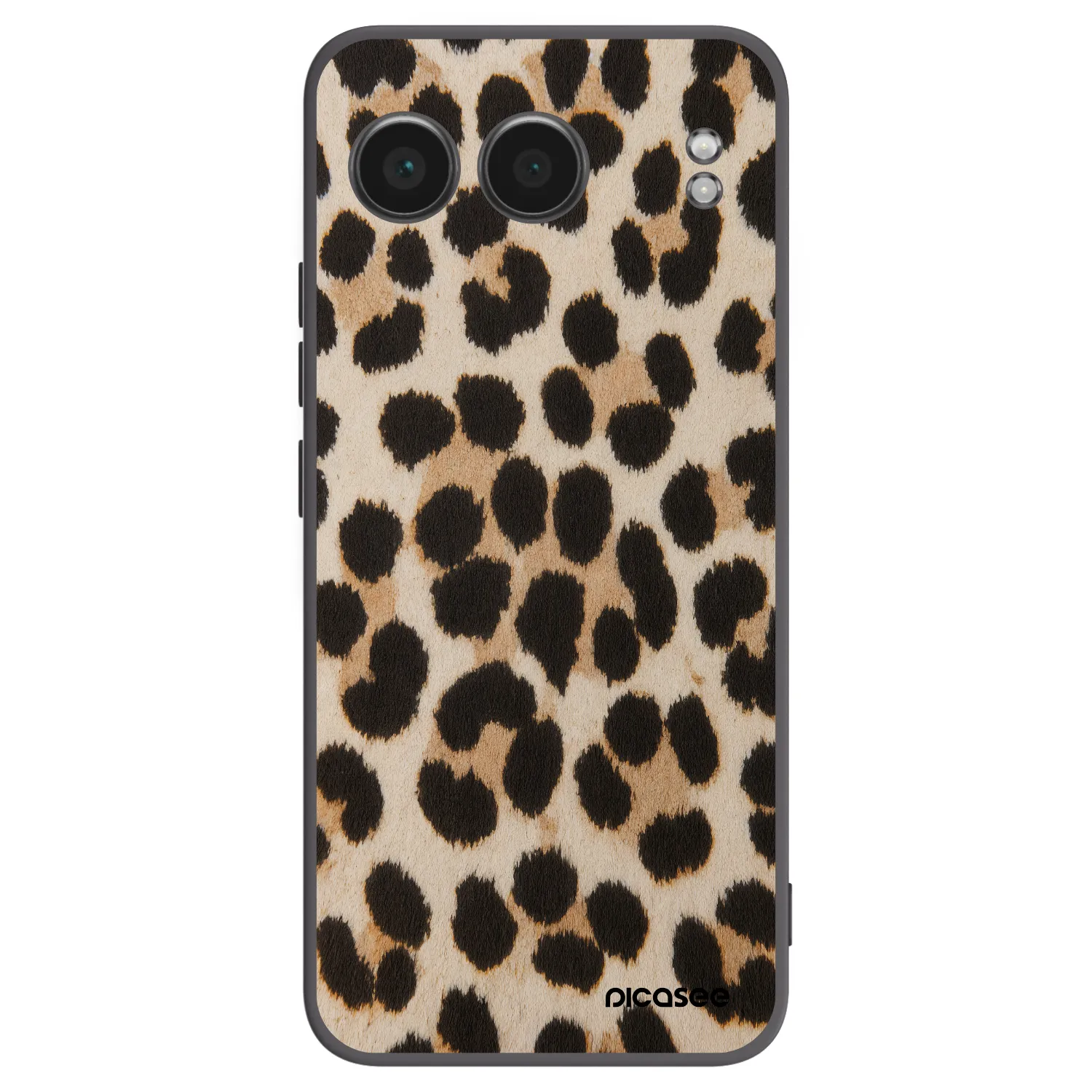 Picasee OnePlus Nord 4 Hülle - Schwarzes Silikon - Brown Tiger