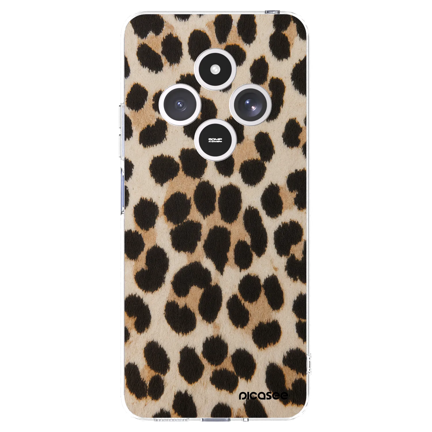 Picasee Xiaomi Redmi 14C Hülle - Transparentes Silikon - Brown Tiger