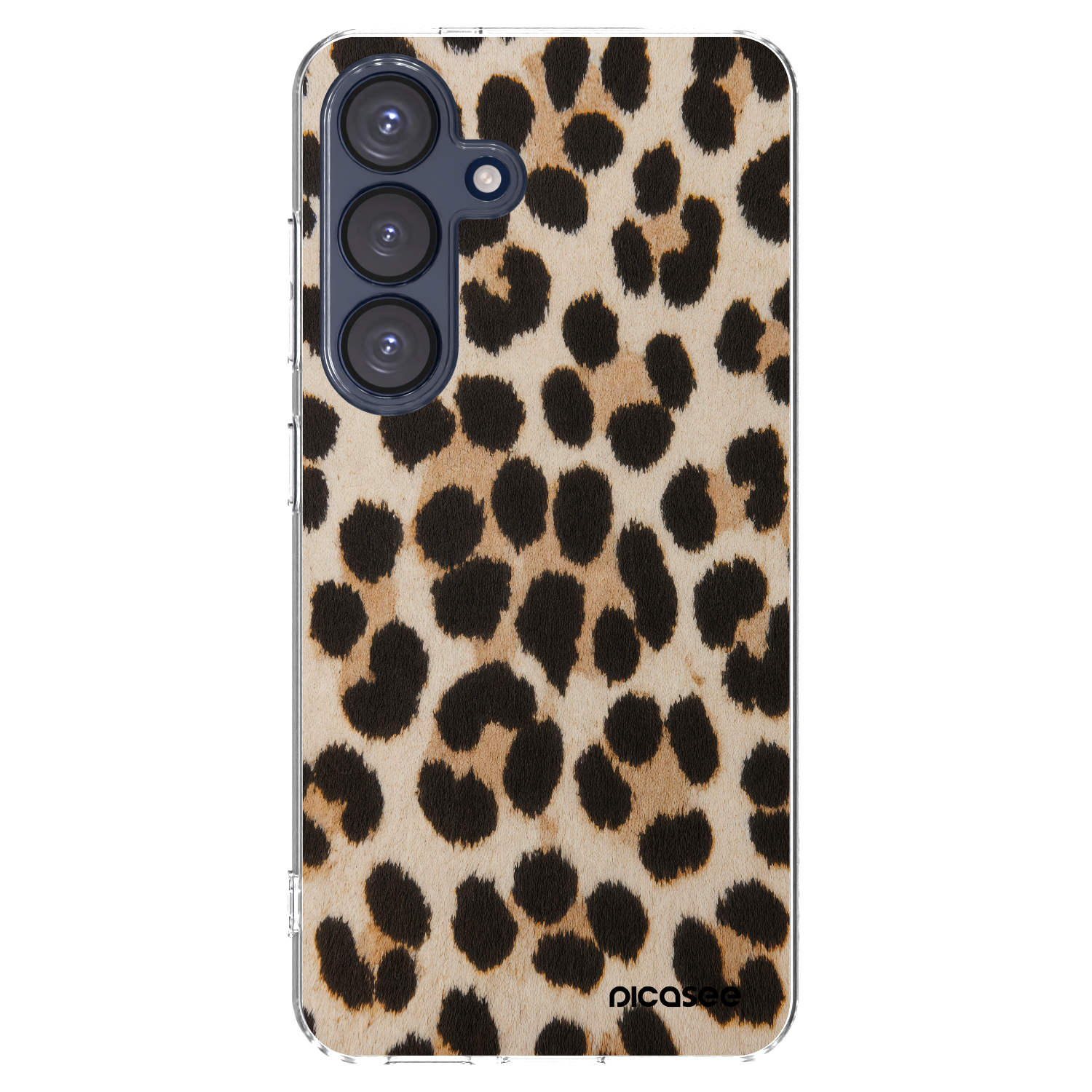 Picasee Samsung Galaxy S25 5G Hülle - Transparentes Silikon - Brown Tiger