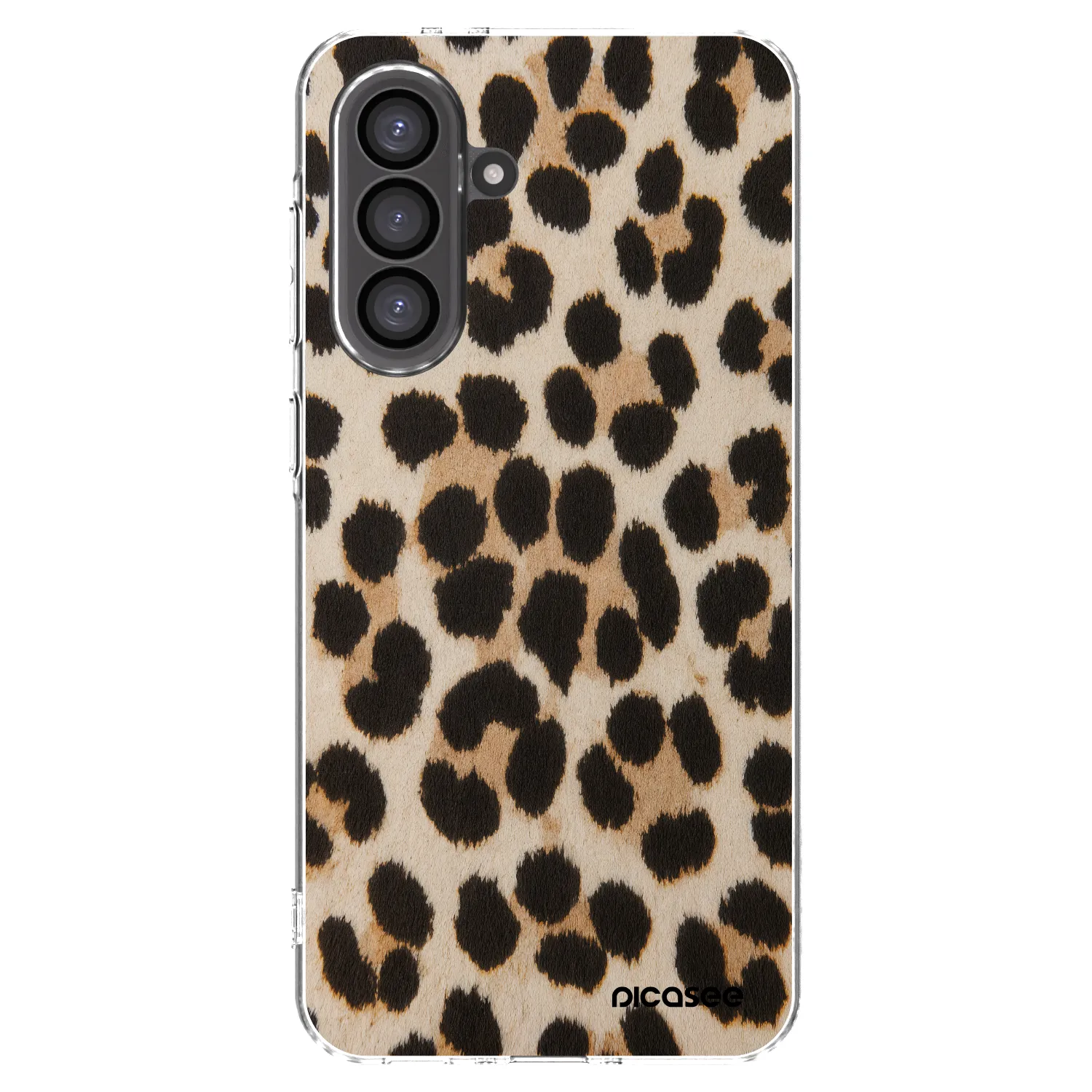 Picasee Samsung Galaxy A56 5G A566B Hülle - Transparentes Silikon - Brown Tiger