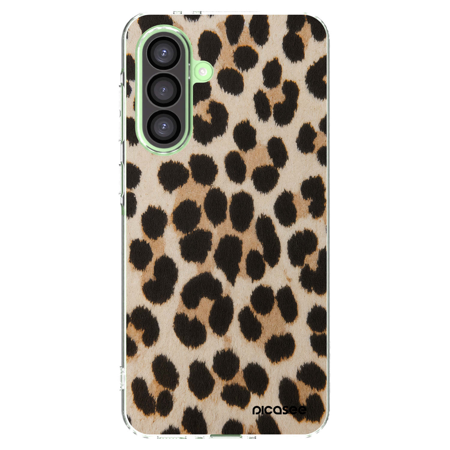 Picasee Samsung Galaxy A26 5G A266B Hülle - Transparentes Silikon - Brown Tiger