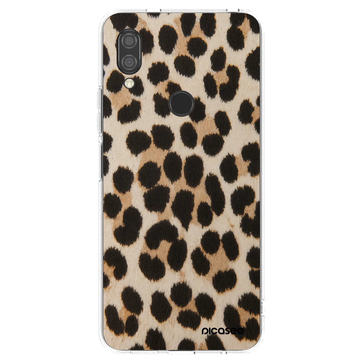 Picasee Xiaomi Redmi 7 Hülle - Transparentes Silikon - Brown Tiger