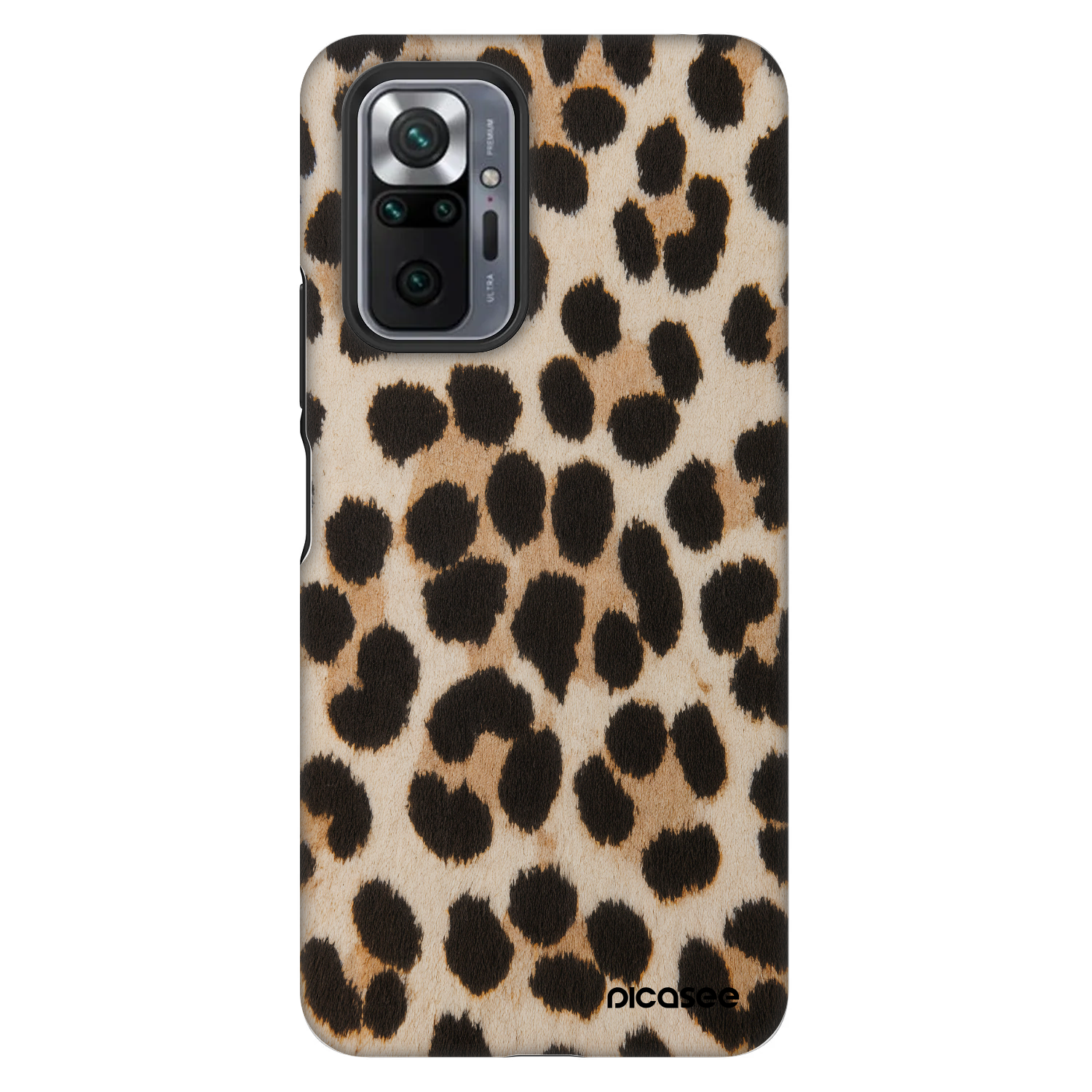 Picasee Fashion Case für Xiaomi Redmi Note 10 Pro - Brown Tiger