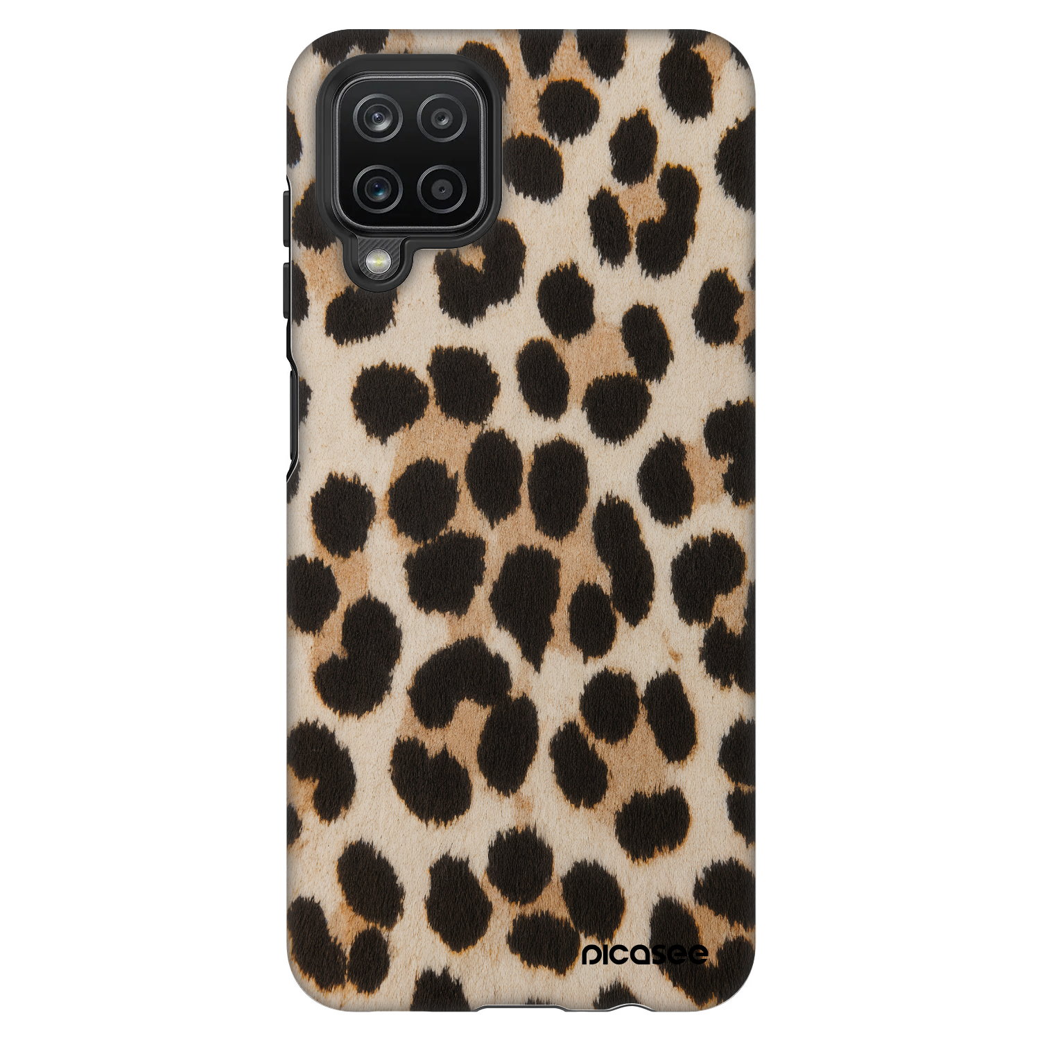 Picasee Fashion Case für Samsung Galaxy A12 A125F - Brown Tiger
