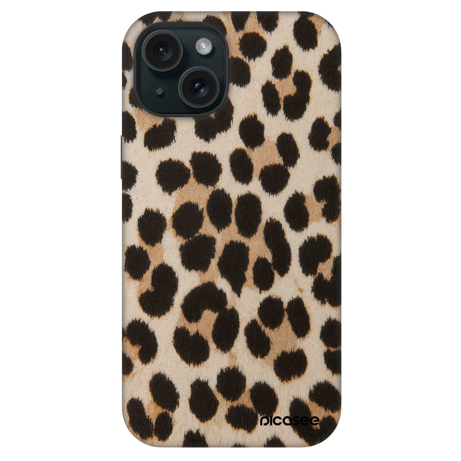 Picasee Fashion Case MagSafe für Apple iPhone 15 - Brown Tiger