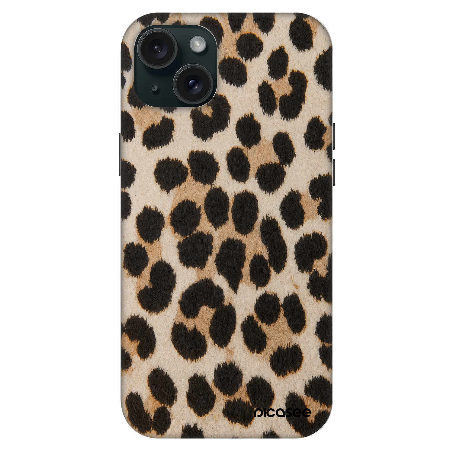 Picasee Fashion Case MagSafe für Apple iPhone 15 Plus - Brown Tiger
