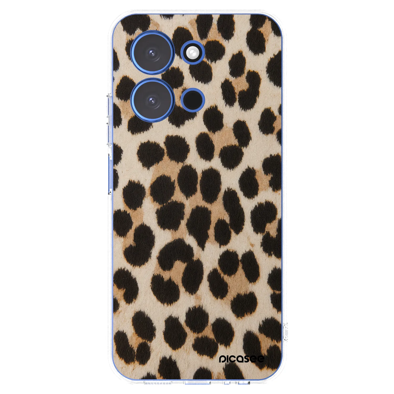 Picasee Xiaomi Redmi 15C 4G Hülle - Transparentes Silikon - Brown Tiger