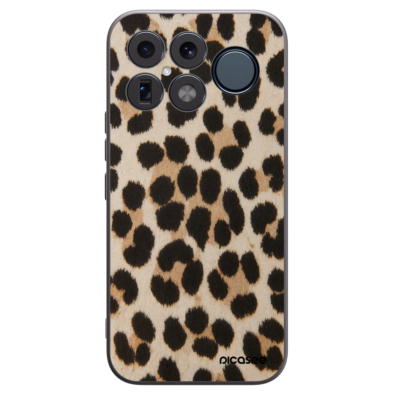 Picasee Xiaomi Poco F8 Ultra Hülle - Schwarzes Silikon - Brown Tiger