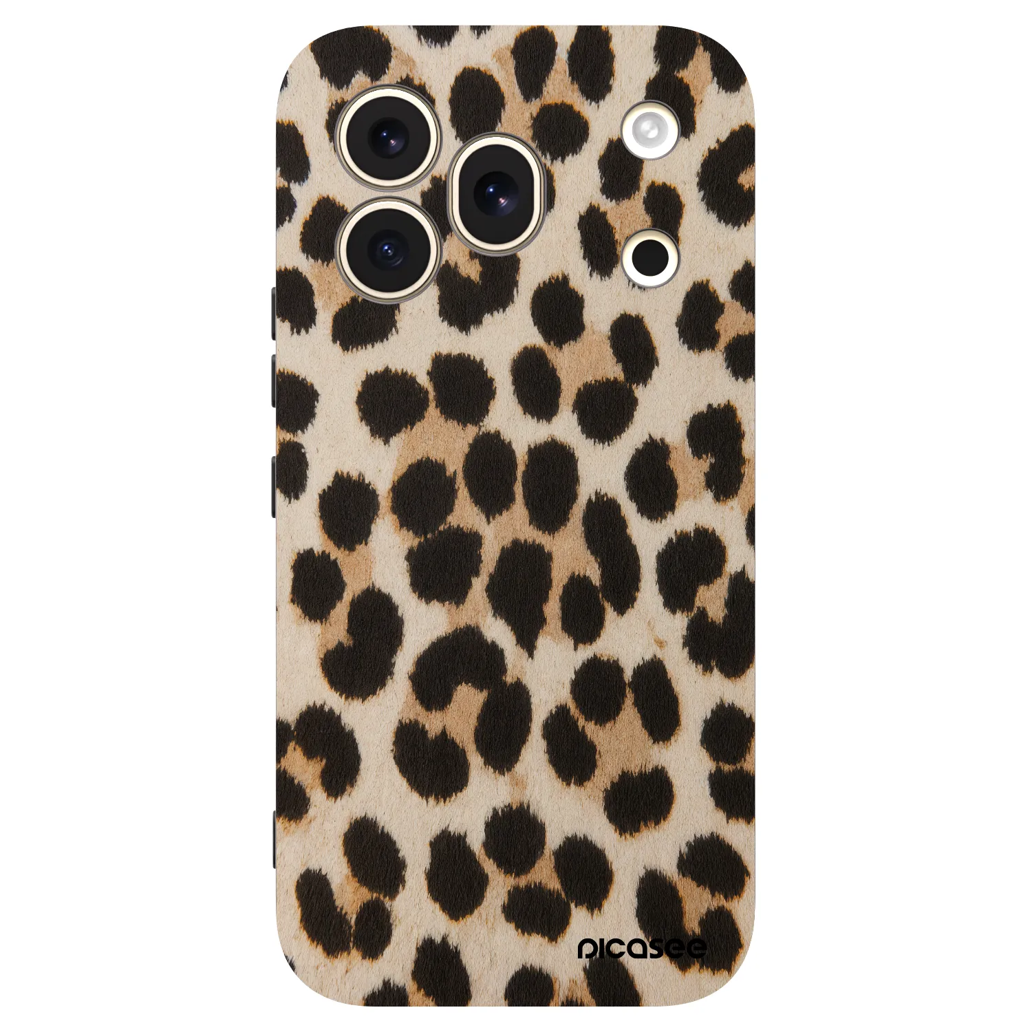 Picasee Honor 600 Pro Hülle - Schwarzes Silikon - Brown Tiger