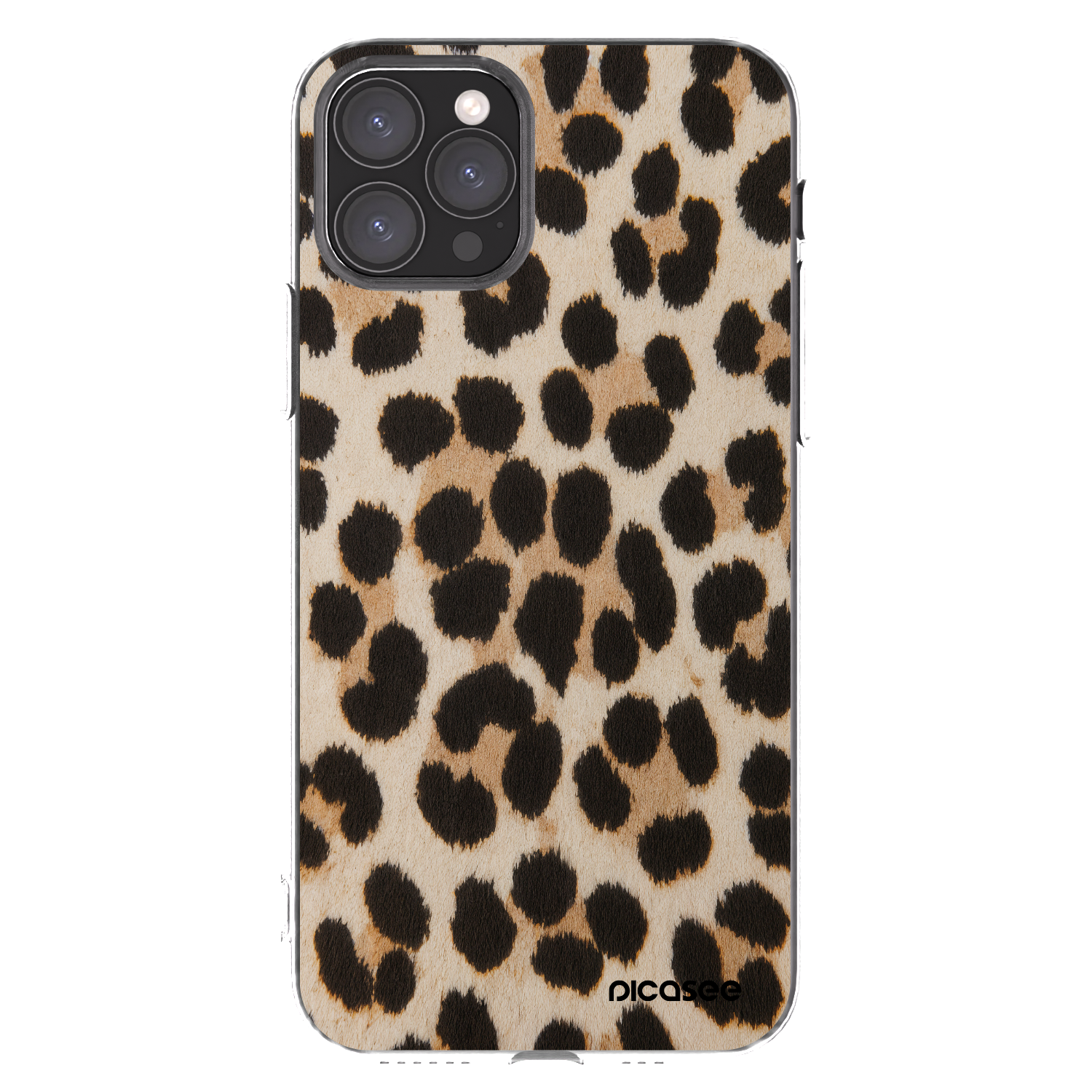 Picasee Apple iPhone 11 Pro Hülle - Transparentes Silikon - Brown Tiger