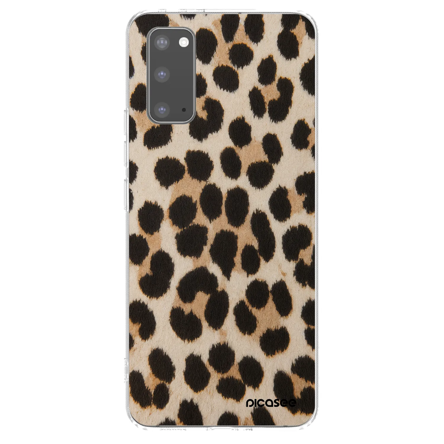 Picasee Samsung Galaxy S20 G980F Hülle - Transparentes Silikon - Brown Tiger