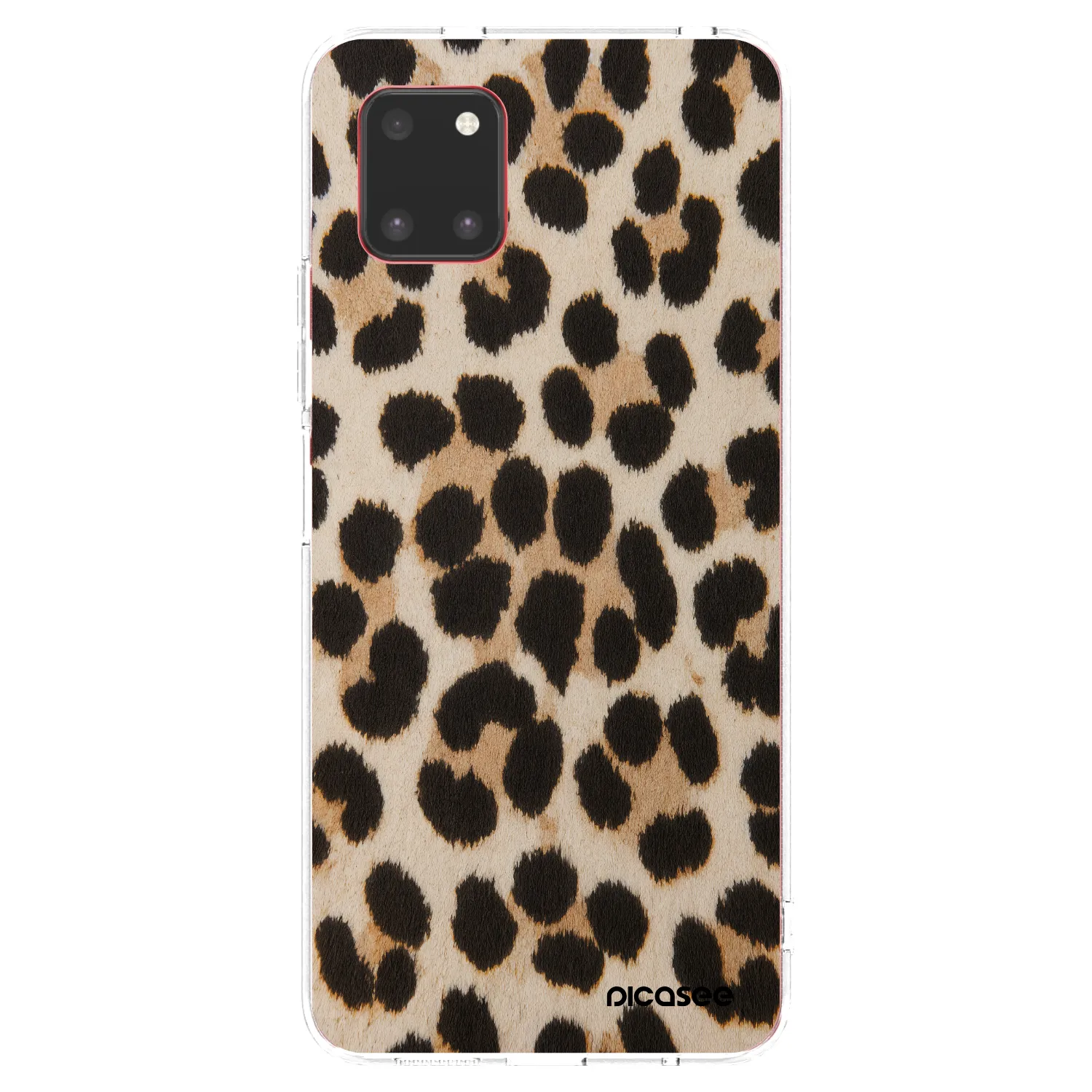 Picasee Samsung Galaxy Note 10 Lite N770F Hülle - Transparentes Silikon - Brown Tiger