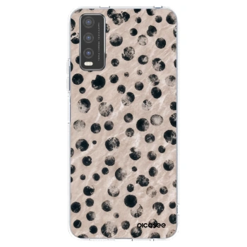 Picasee Vivo Y20s Hülle - Transparentes Silikon - Inked