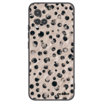 Picasee Vivo Y33s Hülle - Schwarzes Silikon - Inked