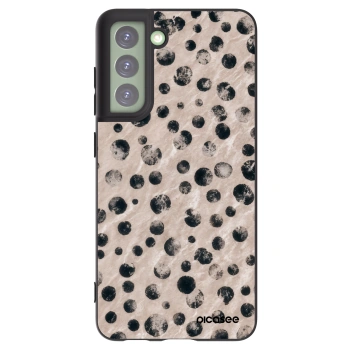 Picasee Samsung Galaxy S21 FE 5G Hülle - Schwarzes Silikon - Inked