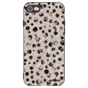 Picasee Apple iPhone SE 2022 Hülle - Schwarzes Silikon - Inked