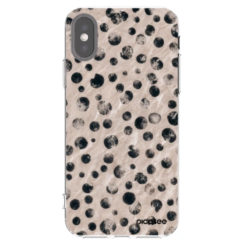Picasee Apple iPhone X/XS Hülle - Transparentes Silikon - Inked