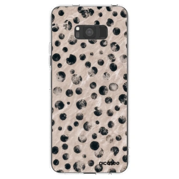 Picasee Samsung Galaxy S8 G950F Hülle - Transparentes Silikon - Inked