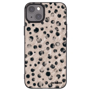 Picasee Apple iPhone 15 Plus Hülle - Schwarzes Silikon - Inked