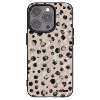 Picasee Apple iPhone 15 Pro Hülle - Schwarzes Silikon - Inked