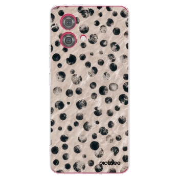 Picasee Motorola Moto G84 5G Hülle - Transparentes Silikon - Inked