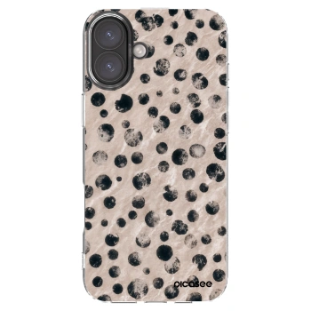 Picasee Apple iPhone 16 Plus Hülle - Transparentes Silikon - Inked