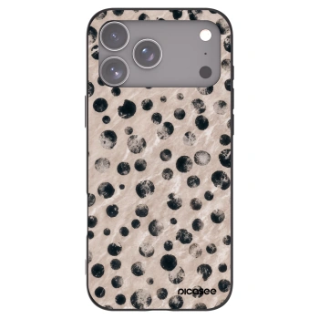 Picasee Apple iPhone 17 Pro Max Hülle - Schwarzes Silikon - Inked