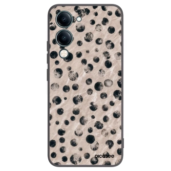 Picasee Vivo Y29s 5G Hülle - Schwarzes Silikon - Inked