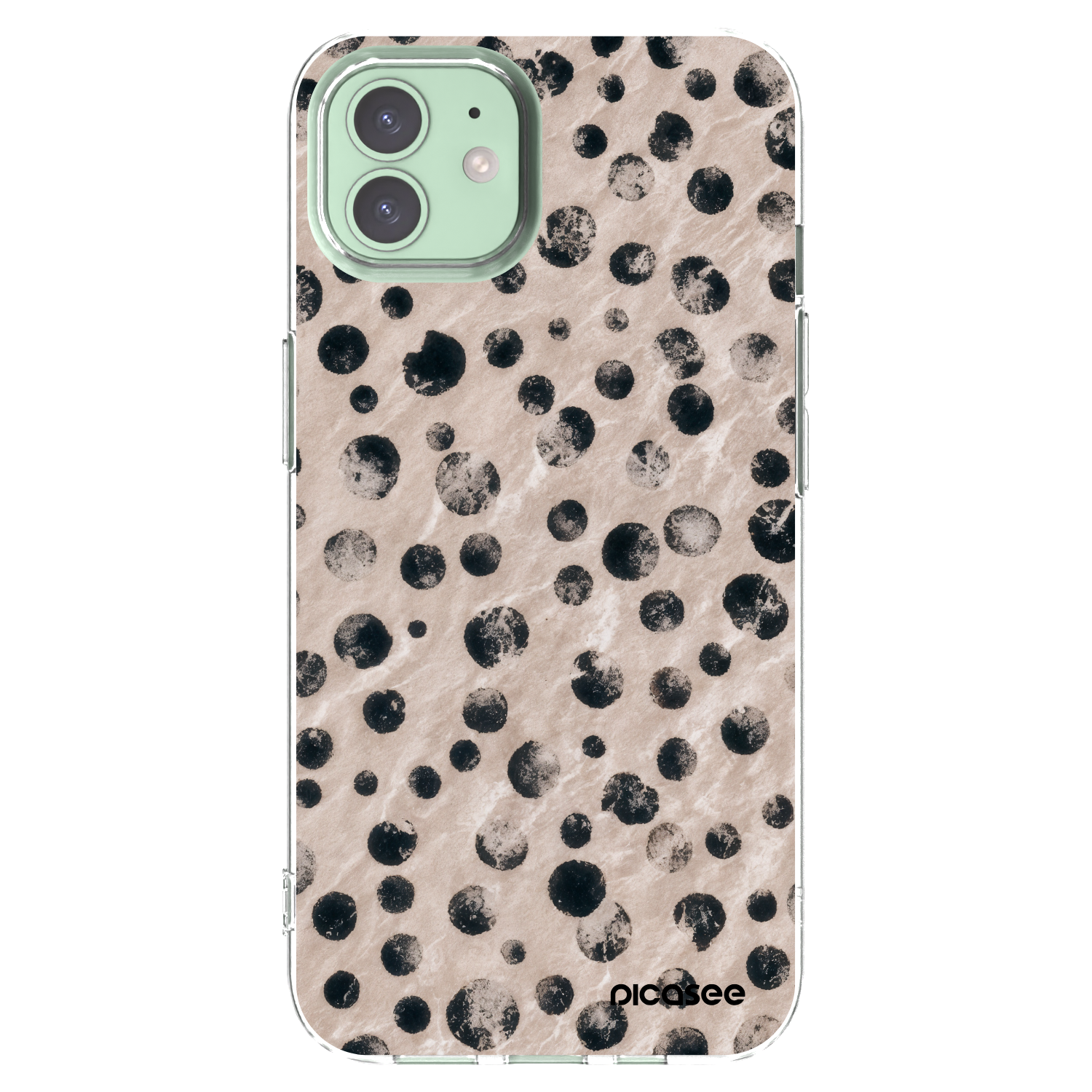 Picasee Apple iPhone 12 Hülle - Transparentes Silikon - Inked