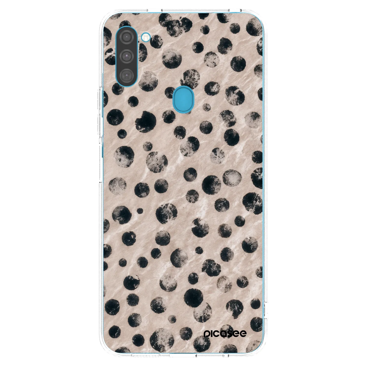 Picasee Samsung Galaxy M11 Hülle - Transparentes Silikon - Inked