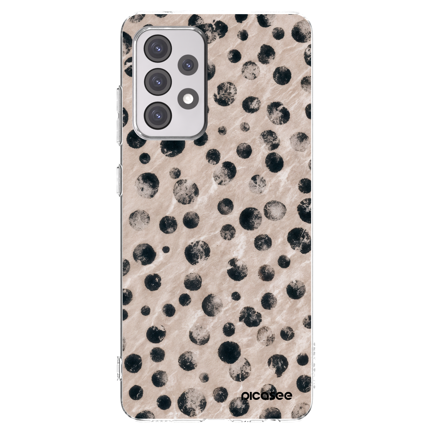Picasee Samsung Galaxy A52 5G A525F Hülle - Transparentes Silikon - Inked
