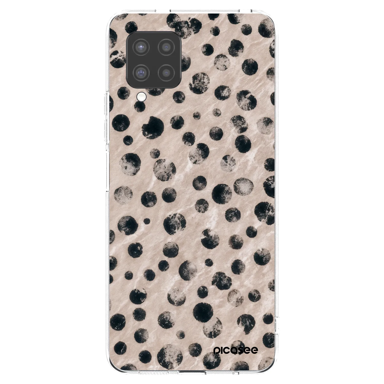 Picasee Samsung Galaxy A42 A426B Hülle - Transparentes Silikon - Inked