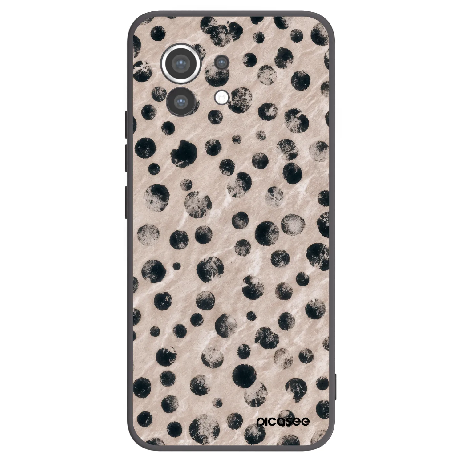 Picasee Xiaomi Mi 11 Hülle - Schwarzes Silikon - Inked