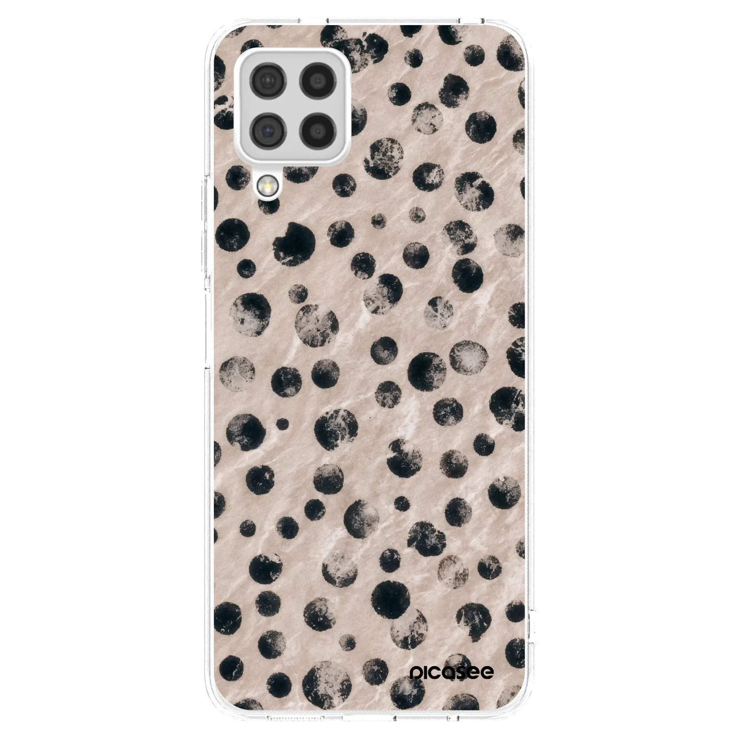 Picasee Samsung Galaxy A22 A225F 4G Hülle - Transparentes Silikon - Inked