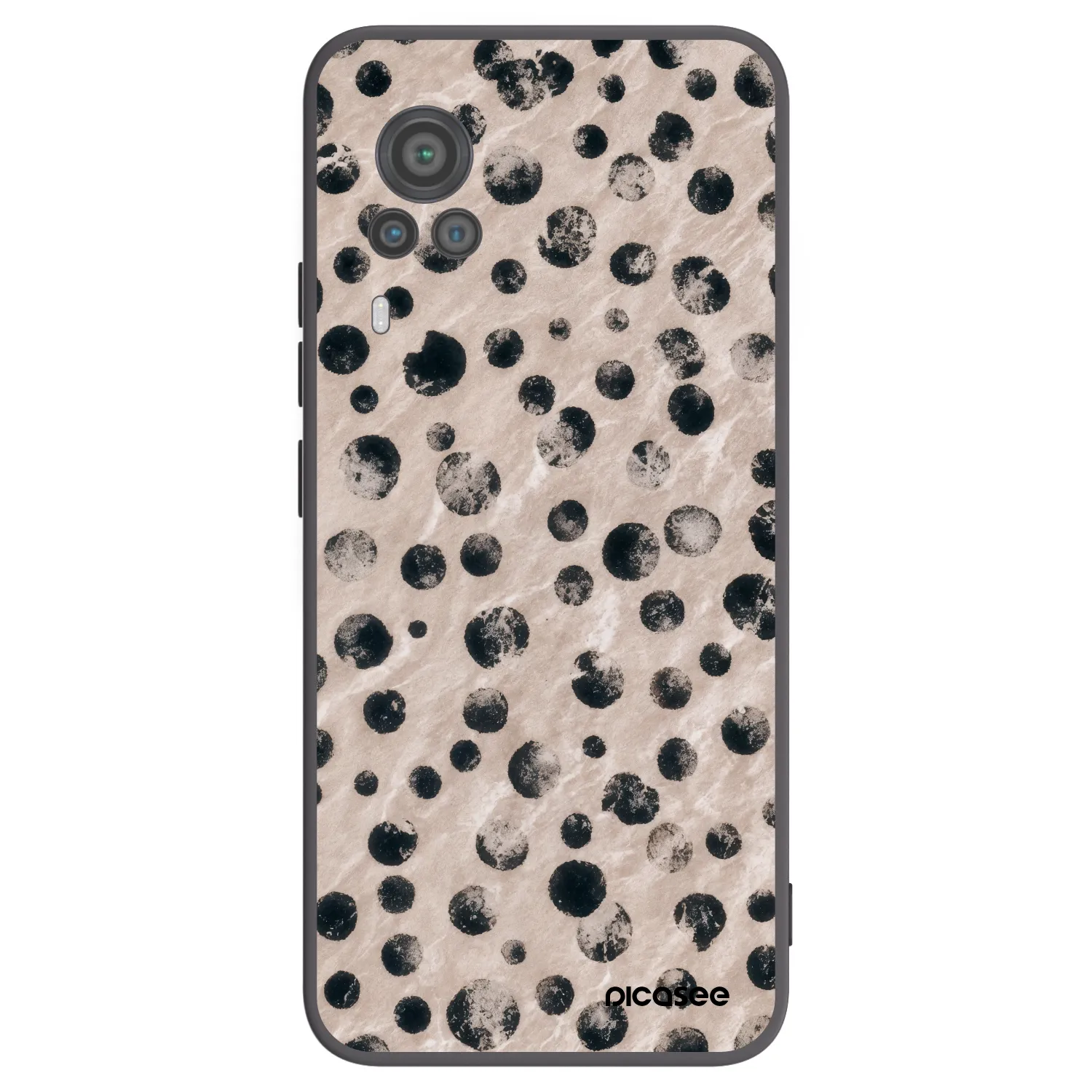 Picasee Vivo X60 Pro 5G Hülle - Schwarzes Silikon - Inked